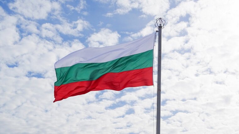 Flagge Bulgarien