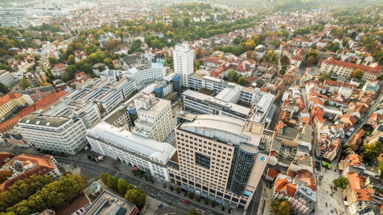 Ernst-Abbe-Platz in Jena