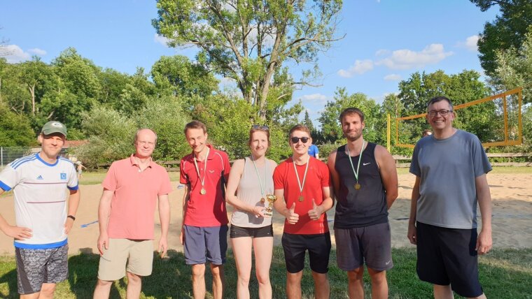 1. Platz des Volleyballturniers
