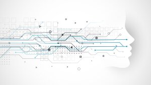 cyber technology concept design