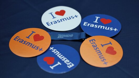 Erasmus Aufkleber