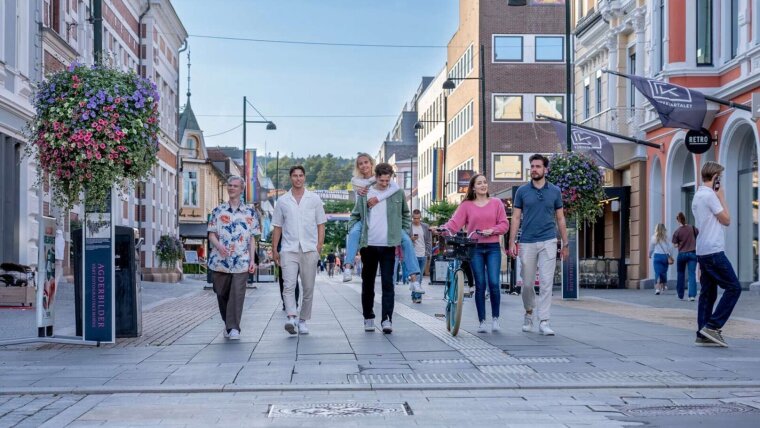 Studierende in Kristiansand