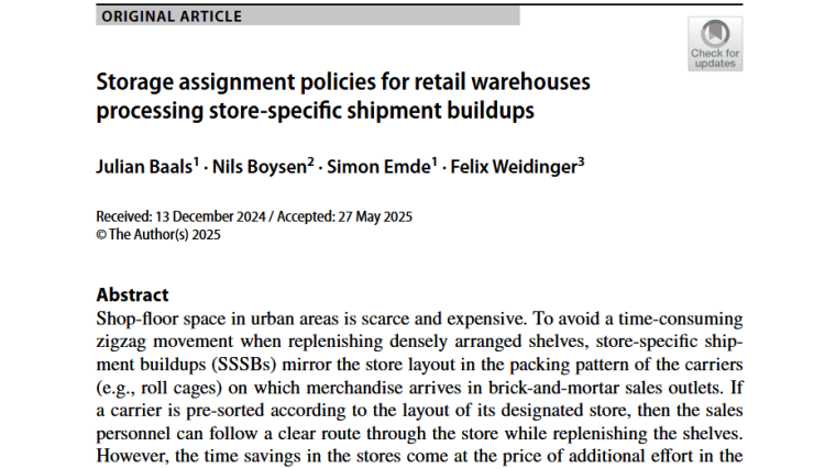 Paper von Julian Baals, Nils Boysen, Simon Emde &amp;amp;amp;amp;amp; Felix Weidinger