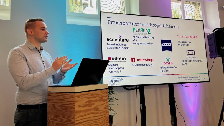 Auftakt Praxismodul Digitalwirtschaft