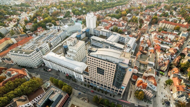 Ernst-Abbe-Platz in Jena