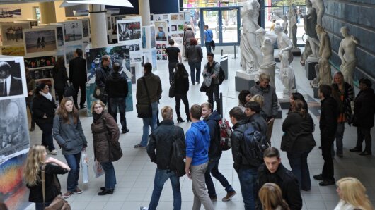 Campus der Universität Jena am Ernst-Abbe-Platz