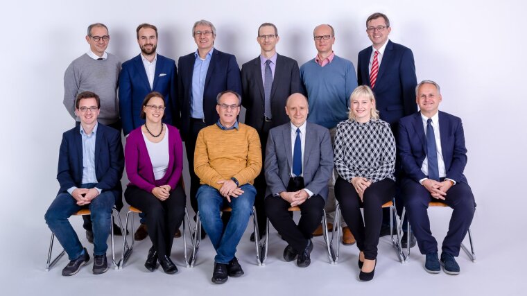 Gruppenfoto der Professoren