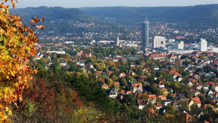 Blick auf Jena