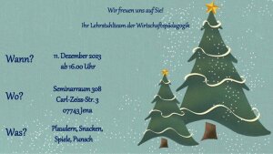 Einladung Weihnachtsfeier 2023